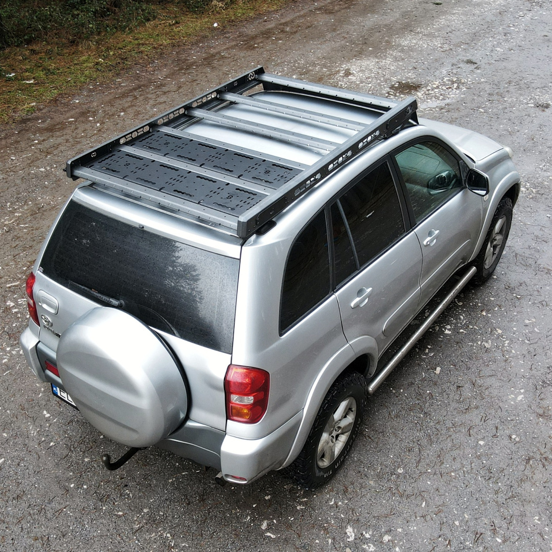 Alfombrilla Para Maletero Toyota RAV4 II 2000-2005 - PE Resistentes, Bordes Altos 4 Cm, Fácil Limpieza | Protege De Suciedad Y Líquidos